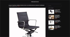 Desktop Screenshot of press2focus.com